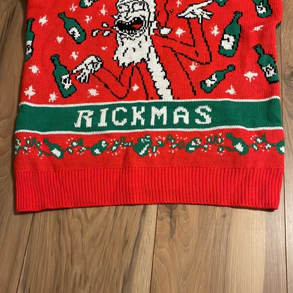 Merry Rickmas Ugly Christmas Sweater - Picture 5 of 13